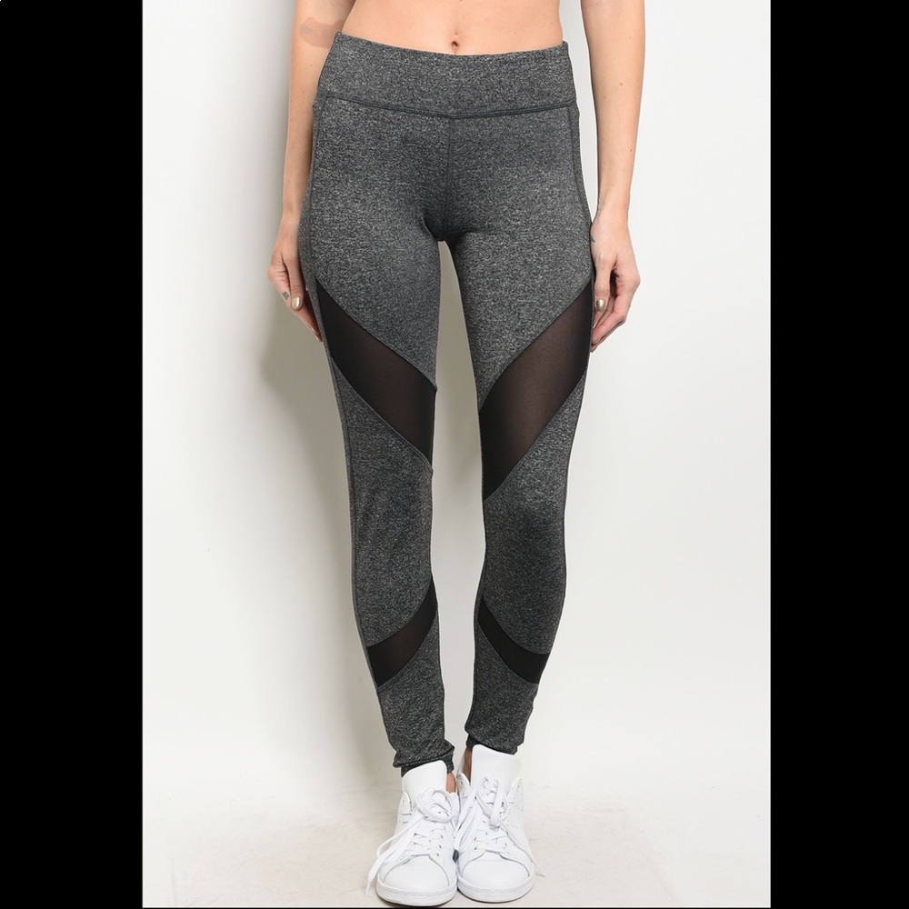 Gray Yoga Pants